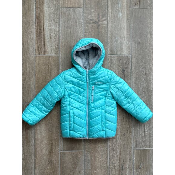 Eddie Bauer Other - Girls Eddie Bauer Reversible Puffer Coat Sz XXS (4)